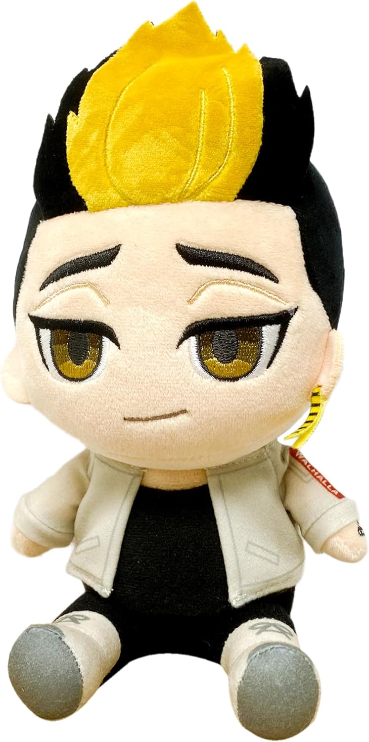 Great Eastern Entertainment Tokyo Revengers - Hanma Shuji Sitting Pose Plush 7" H