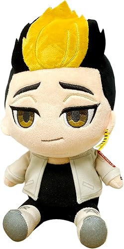 Miniatura 2 de Great Eastern Entertainment Tokyo Revengers - Hanma Shuji pose sentado de felpa 7 pulgadas de alto