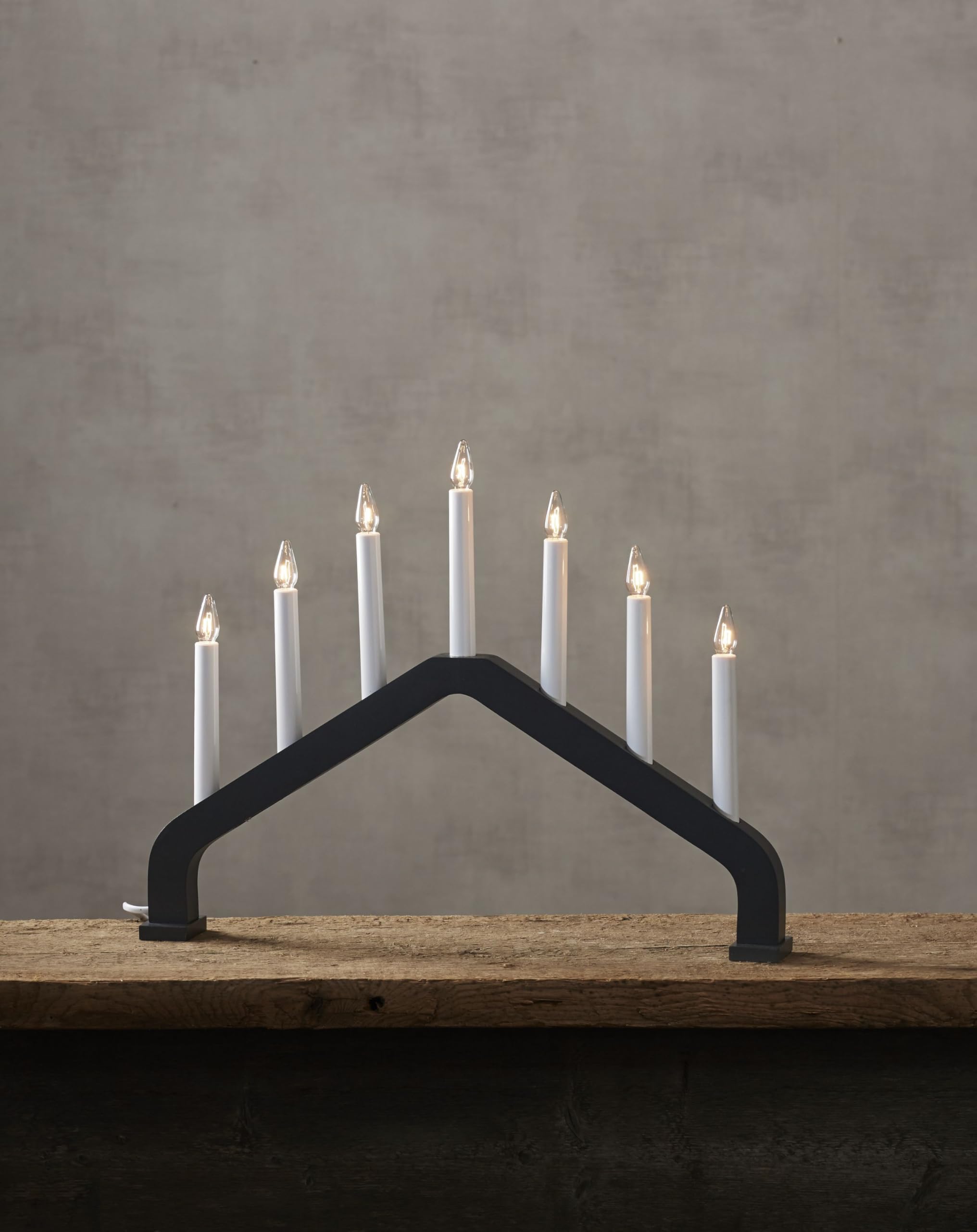 LED-Fensterleuchter "House", 7flammig