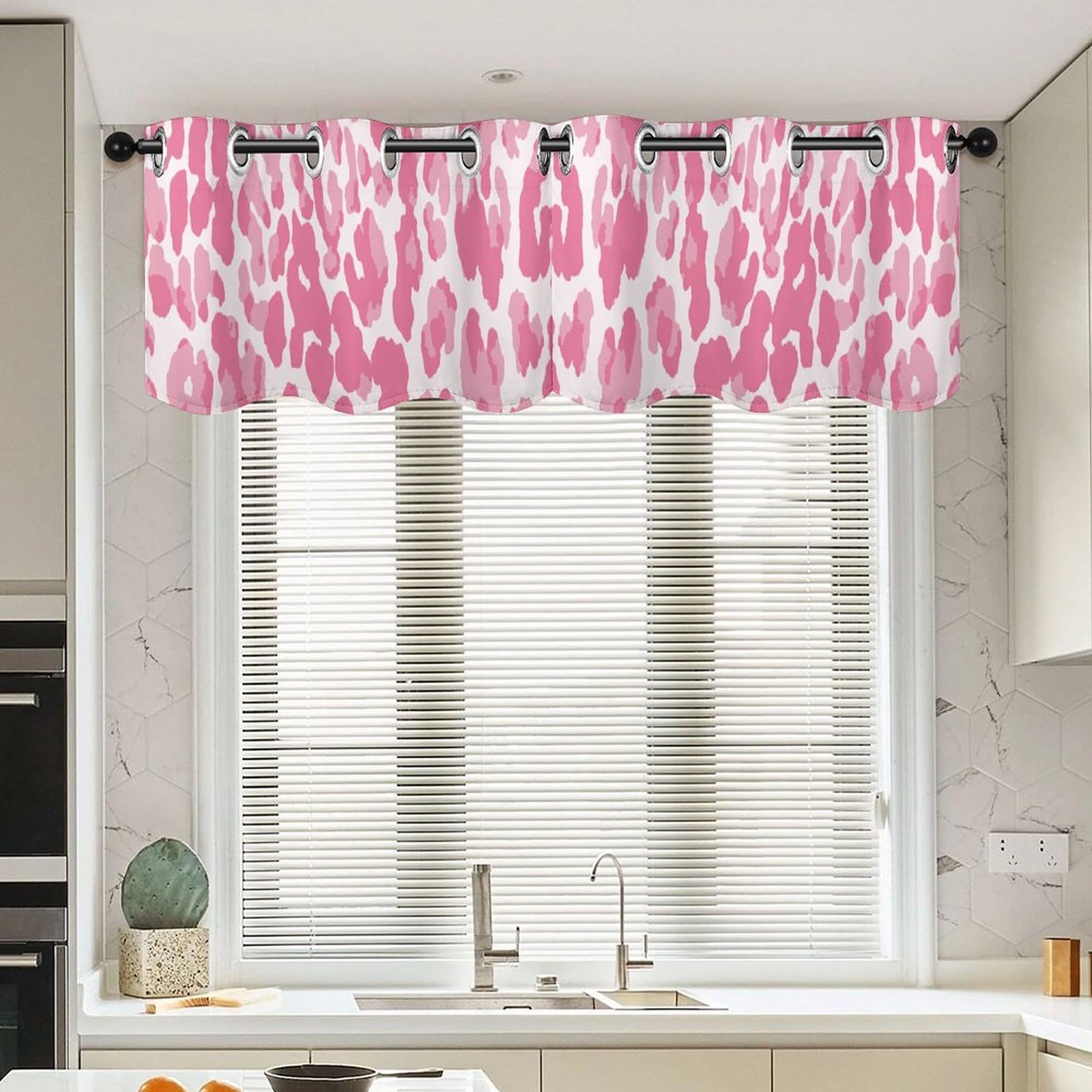 Cortinas orientales chinas decorativas de 52x18 pulgadas para ventanas alegres