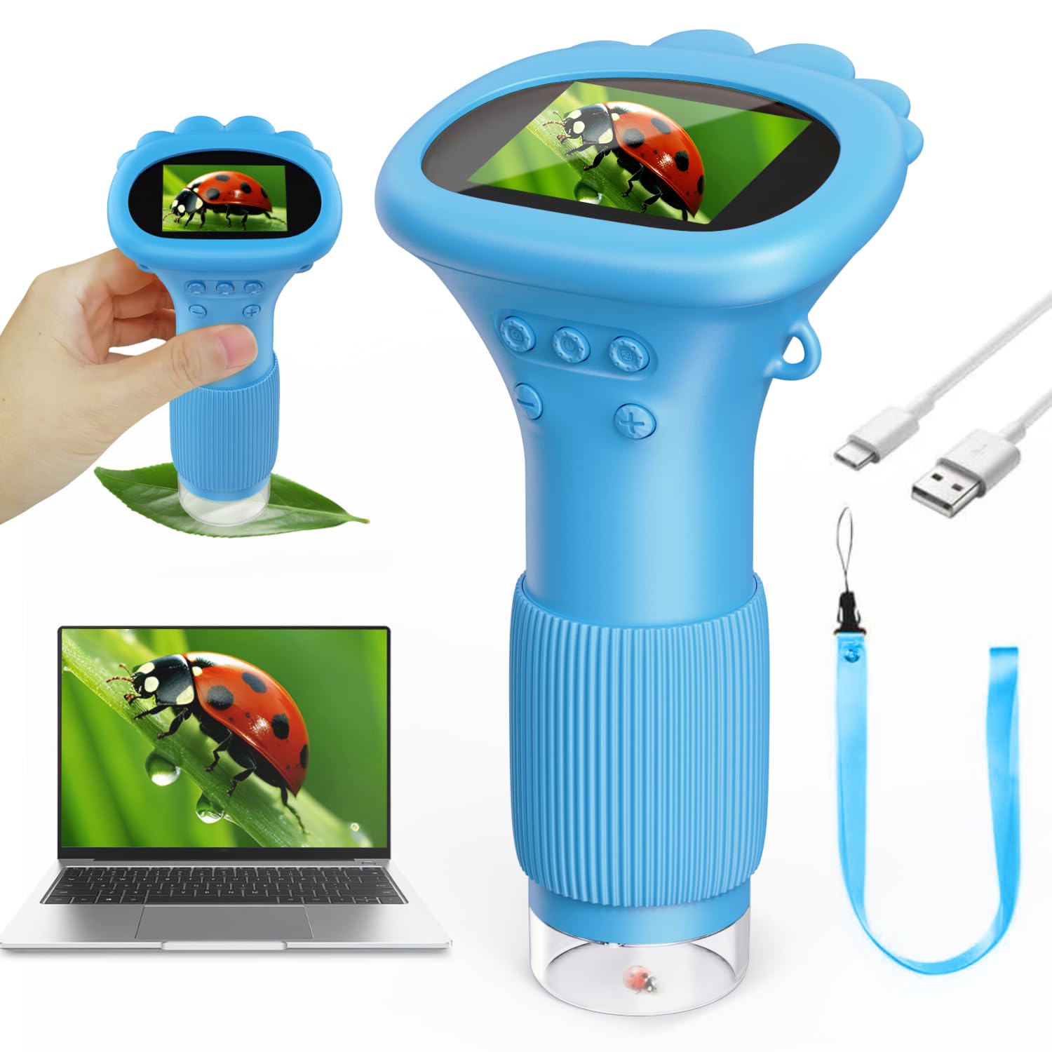 Lemoni Ashfly Mikroskop für Kinder