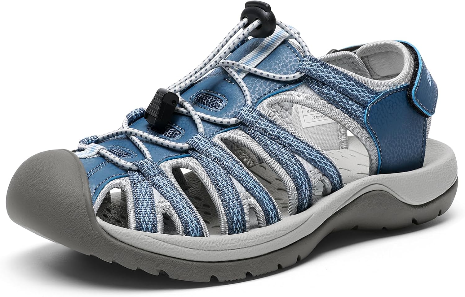 DREAM PAIRS Womens Closed Toe Hiking Summer Outdoor Sport Athletic Sandals