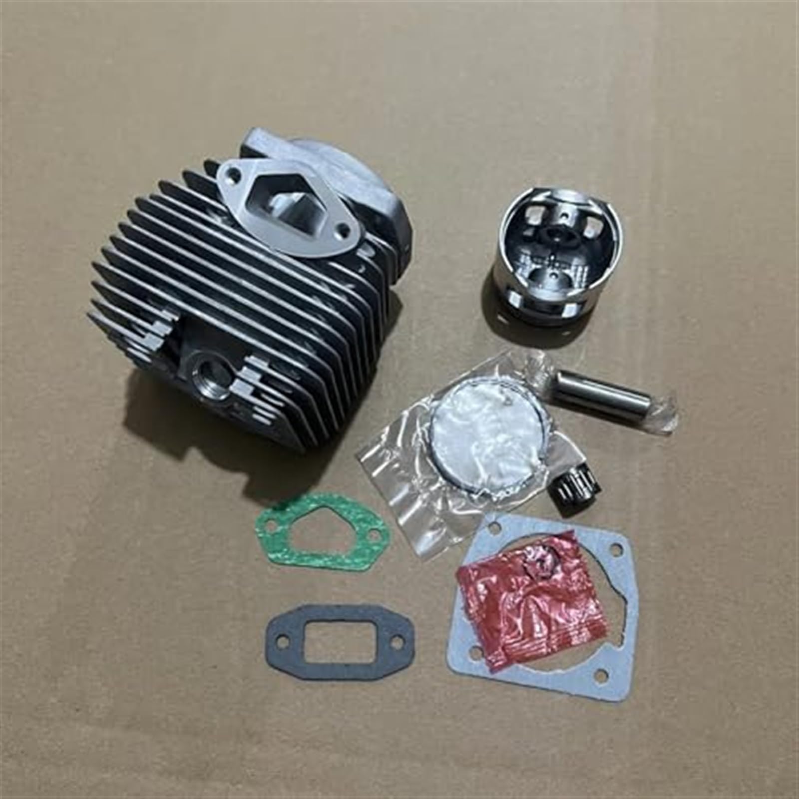 Kit de cojinete de Aguja de Pasador de Anillo de pistón de Cilindro de 45mm, for Motosierra Universal Toyama Tcs 60 FP/H84/MDL60/HM-T60/H199 Kit de Juntas de pistón de Cilindro