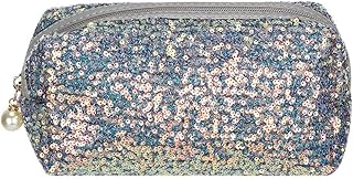 HomeSoGood Bolsa de cosméticos con lentejuela...