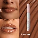 Flossy Cosmetics Butter Lip Balm Pen - Mud | Tinted Lip Balm for Natural Lipstick Look | Hydrating Lip Tint for Dark & Pigmented Lips | Glossy Non-Sticky Finish with Shea Butter & Jojoba Oil | Vegan & Cruelty-Free, 3ml gallery image