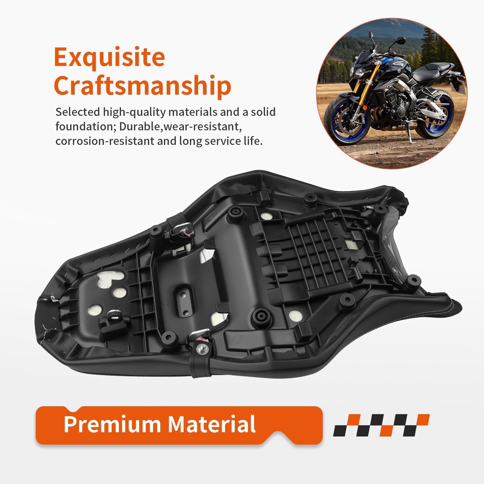 Amazon.com: Comfort Seat Assembly For Yamaha MT-10 MT-10 SP 2022