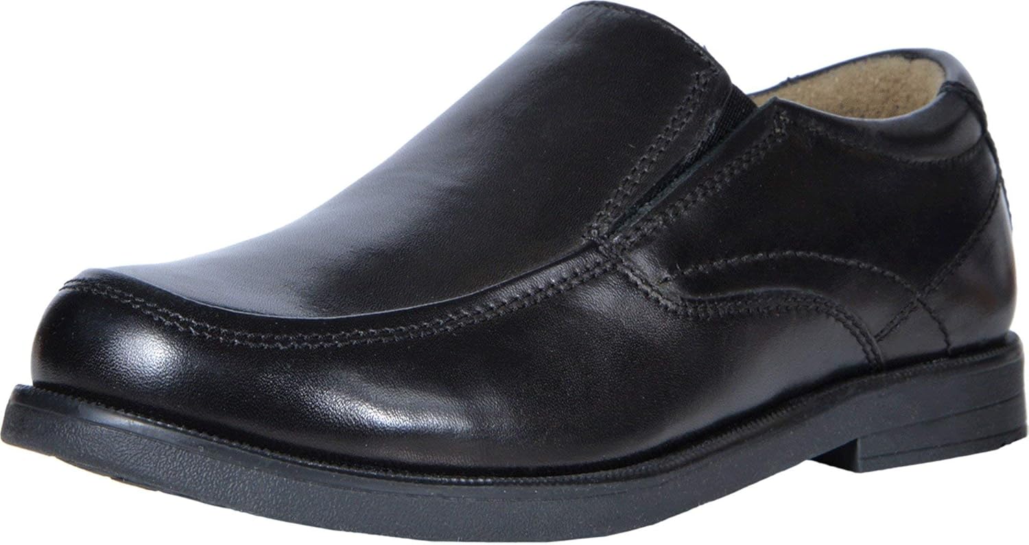 Florsheim Boy's Midtown Moc Slip, Jr. (Toddler/Little Kid/Big Kid) Black 11.5 Little Kid M