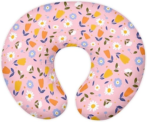 Miniatura 20 de Fundas de almohada para recién nacido, funda de almohada de lactancia para tumbona Boppy, funda de almohadas para lactancia materna para bebés, Rosa