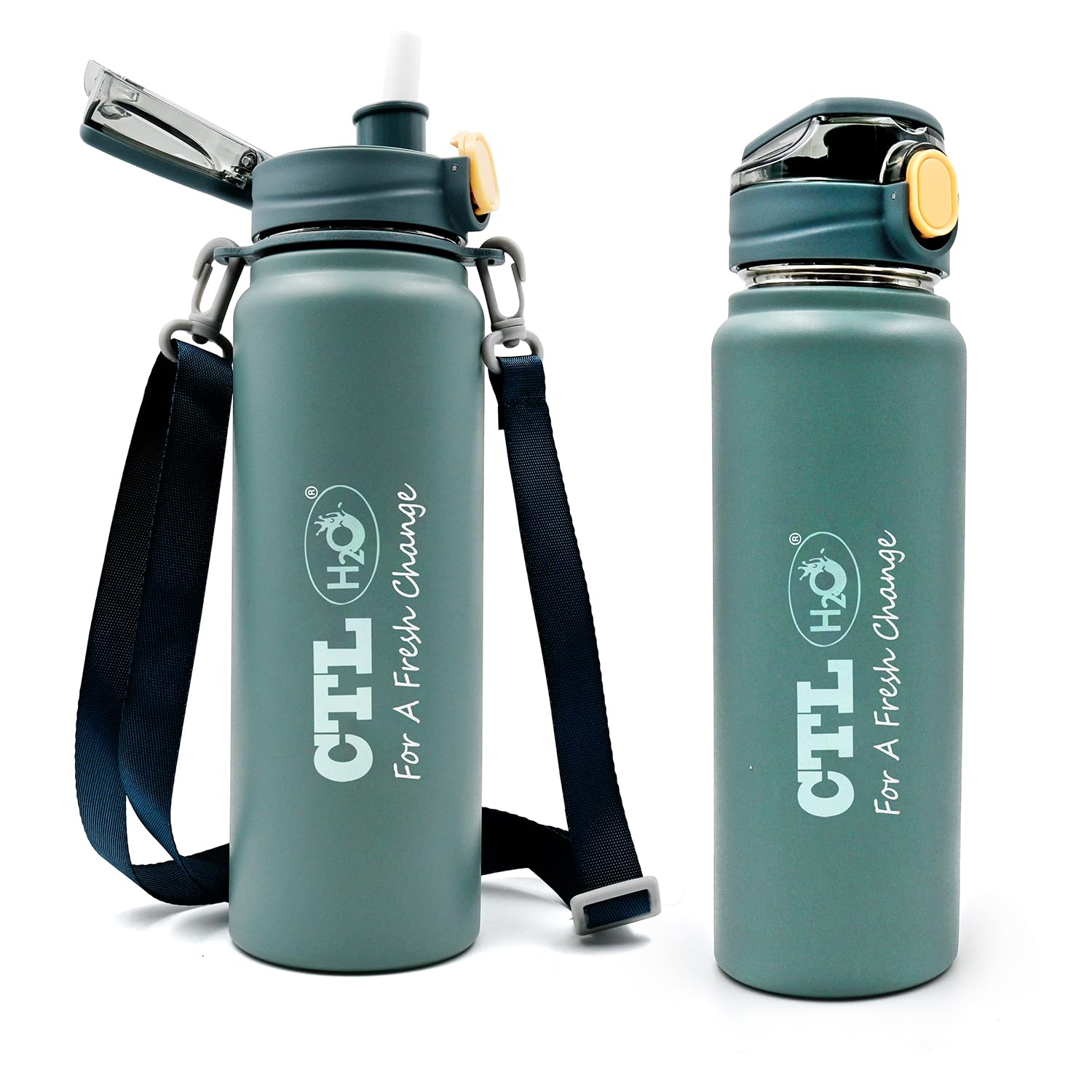 Stainless Steel Water Bottles For Kids|Insulated Thermosteel Flask For School Office And Travel|Leak Proof And Rust Proof Hot And Cold Water Bottle 800Ml