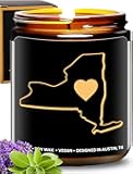 New York Candle, Sentimental House Warming Gifts for Women & Men, Unique New York Themed Souvenir, Ideal Moving Away and Home Sick Gifts, Perfect for Birthday, Christmas, Special Occasions, Gift Ready