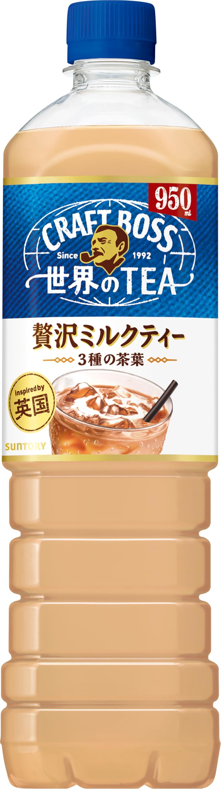 サントリー ボス BOSS クラフトボス 贅沢ミルクティー 世界のTEA 950ml