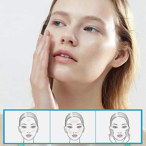 Miniatura 3 de VGO Protector solar facial transparente SPF 50, protector solar hidratante para la cara, no deja sensación pegajosa, protector solar de tamaño de