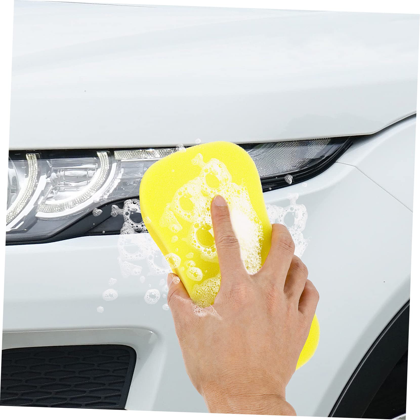 PRETYZOOM 2 Sätze Reinigungsschwamm Scheuerschwamm Großpackung Badeschwamm Autos Saugfähig Multifunktional Schaumstoffschwämme Reinigungsreiniger Schrubber Polster 10 Stück * 2