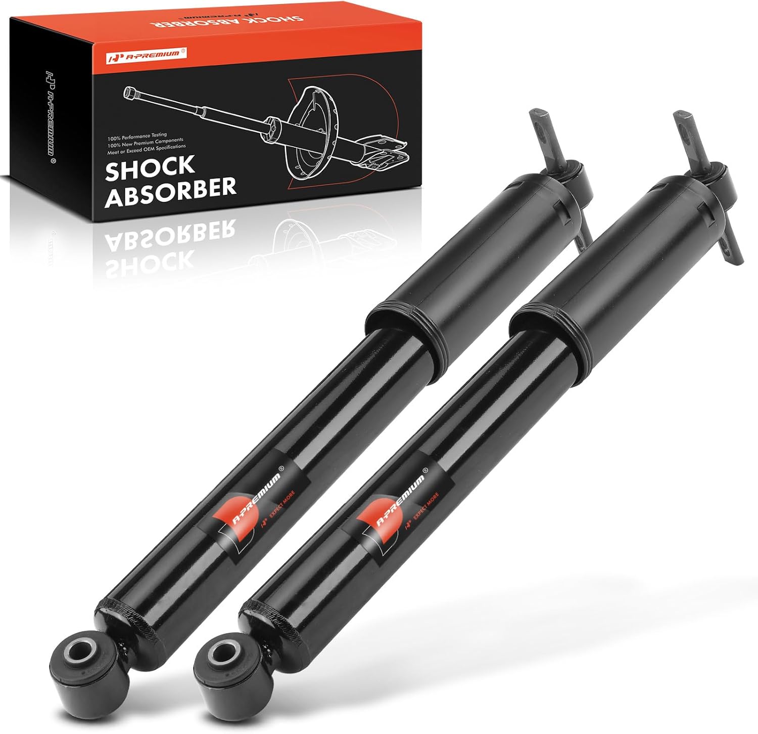 A-Premium Rear Shock Absorbers Compatible with Honda Odyssey 2018-2024, 2-PC Set