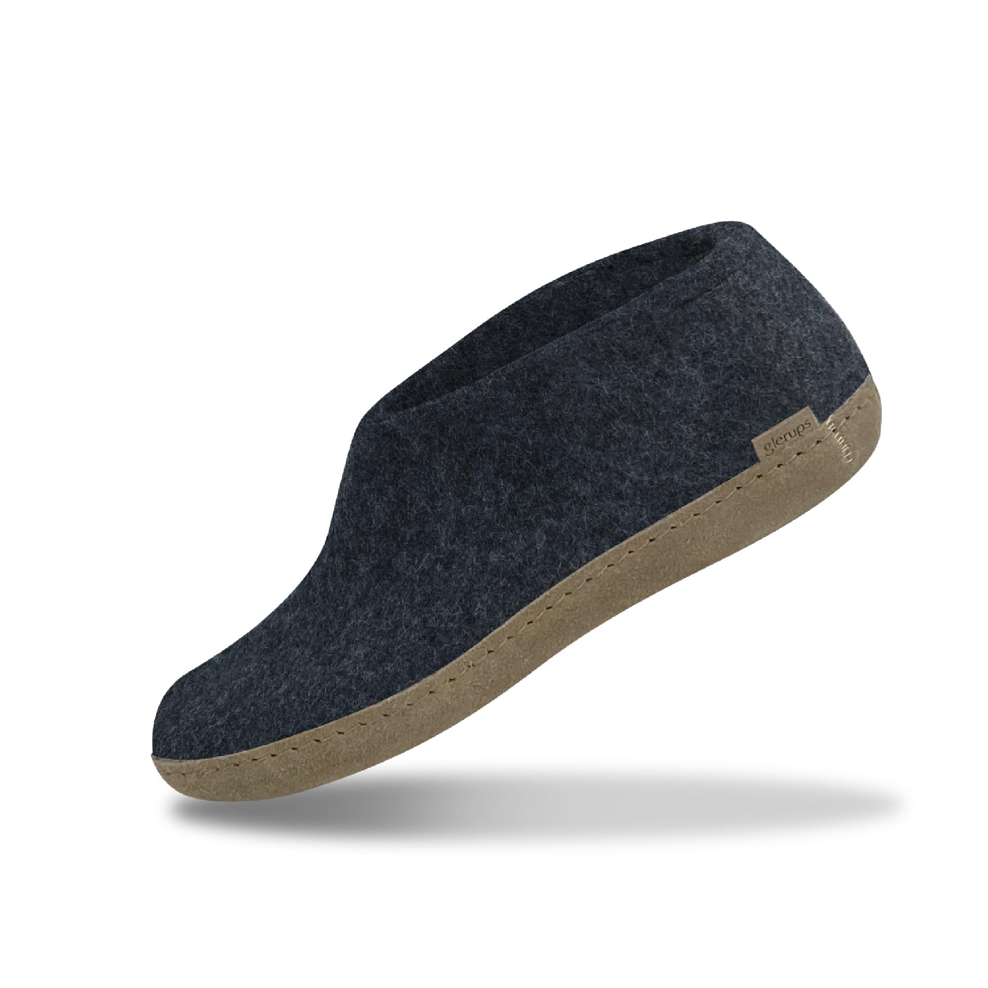 Glerups dk A Shoes Unisex-Erwachsene Filz-Hausschuh, Damen,Herren Huettenschuhe,Filz-Schuhe,Filz-Pantoffel,Pantoletten,Puschen Blau, 45 EU / 10.5 UK