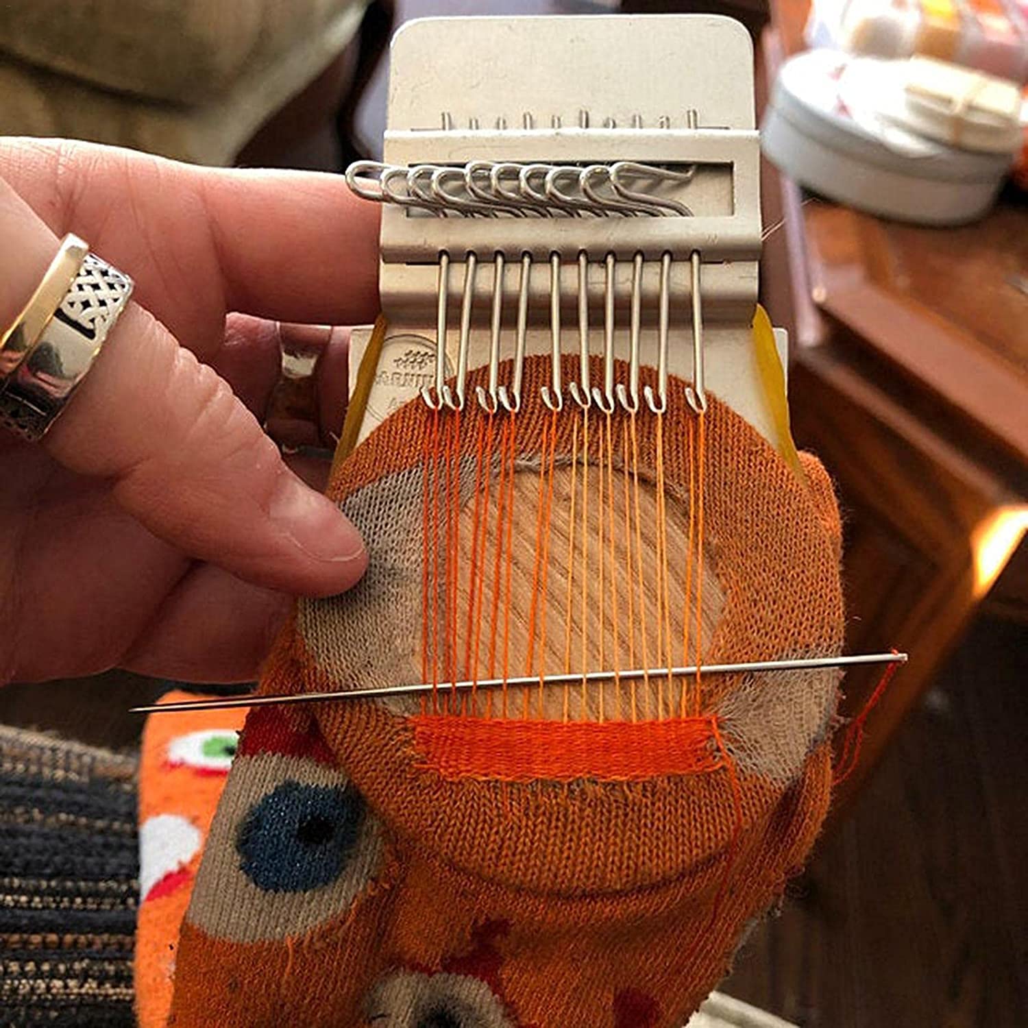 Strumento Rammendo Fai Da Te Telaio Per Tessitura KINBOM