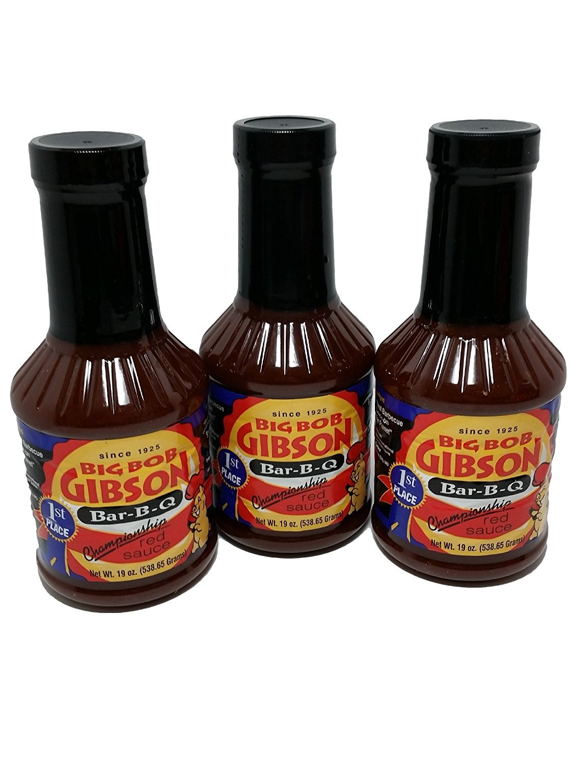 Big Bob Gibsons Championship Red Sauce - 3 pack
