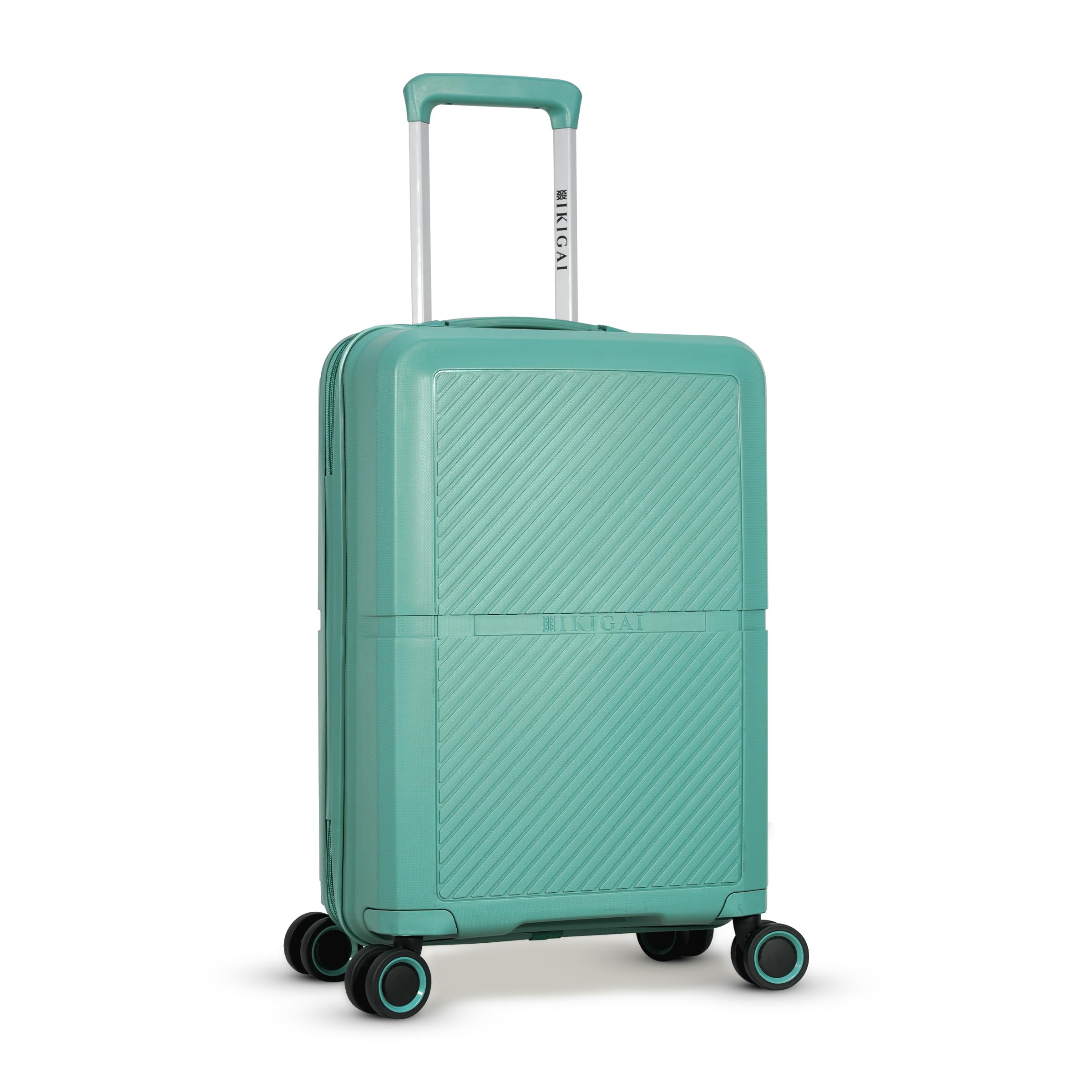 りーおん Buy IKIGAI Polypropylene Hard Shell Cabin Trolley Bag 20 Inch