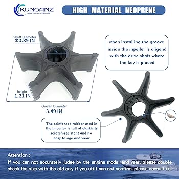 パーツ yamasan289 Amazon.com: 6P2-W0078-00-00 Water Pump Impeller Repair Kit
