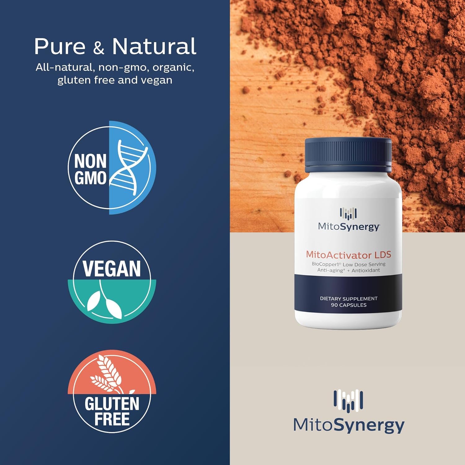 MitoActivator BioCopper1 Cu1 (Cunermuspir) LDS - Low Dose Serving 0.1mg Bioavailable Copper - Tick Immune Support for Sensitive Users to minimize Herxheimer Reaction — Amazon image 5