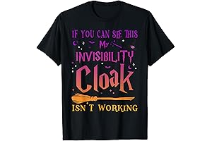 Harry Potter Invisibility Cloak T-Shirt: Perfect for the Stealthy Wizard or Witch