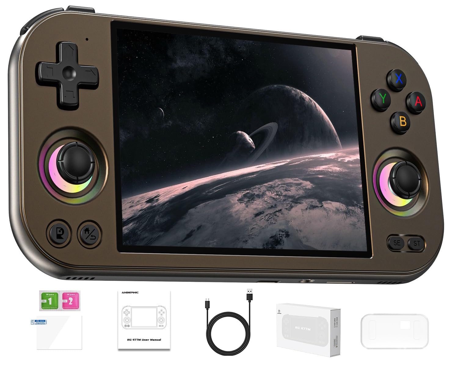 ANBERNIC anbernic アンバーニック　RG477M rg477m Amazon.com: ANBERNIC RG477M Retro Handheld Game Console