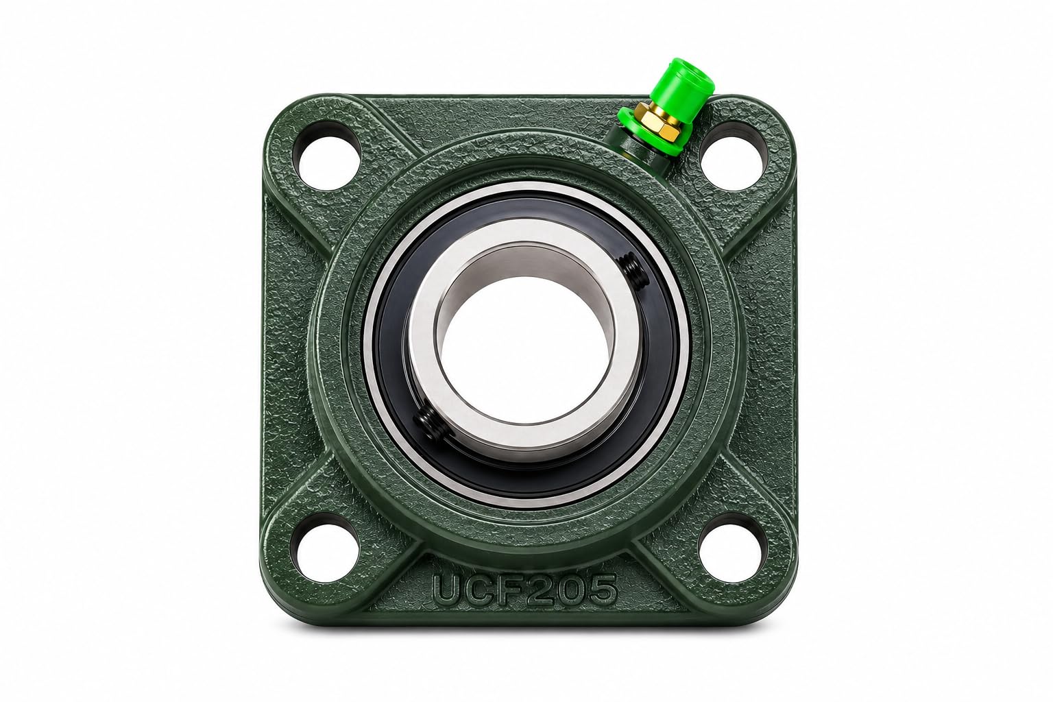 UCF 205 Pillow Block Bearing – 2-Bolt Flange Bearing Unit with Grease Fitting, 25mm Bore, Heavy-Duty Cast Iron Housing-image-32