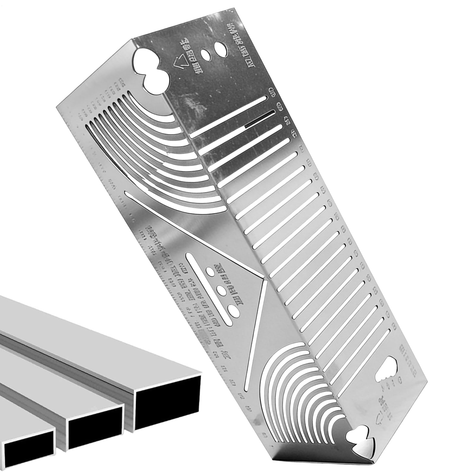 Right Angle, Anglearc Marking Tool, Arc Marking Gauge, Construction Tool Scriber Parallel Ruler Scriber, Cuts Angle And Arcs Mark Tools Ergonomic Multi-Function Parallel Drawing Tools For Furniture