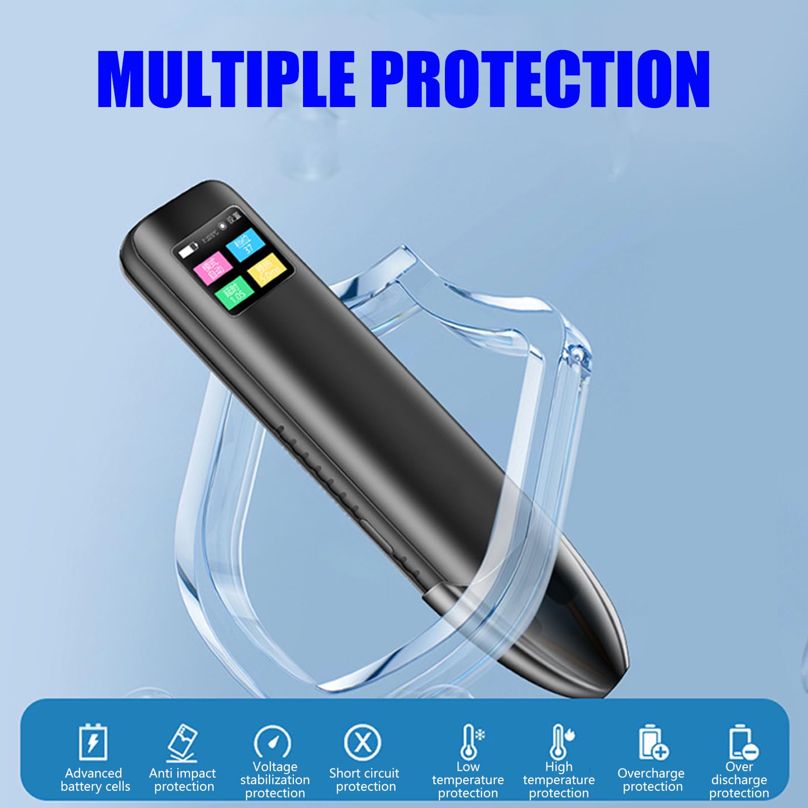 Dispositivo De Soldadura Por Puntos Mano Digital Con Batería Recargable 99 Ajustes Ajustables Adecuado Para Técnicos Aficionados Equipo Soldadura Eficiente