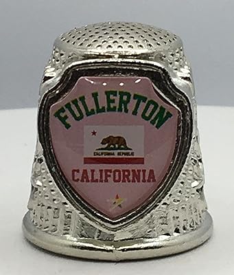 646 Fullerton (California) City Collectible Souvenir Thimble