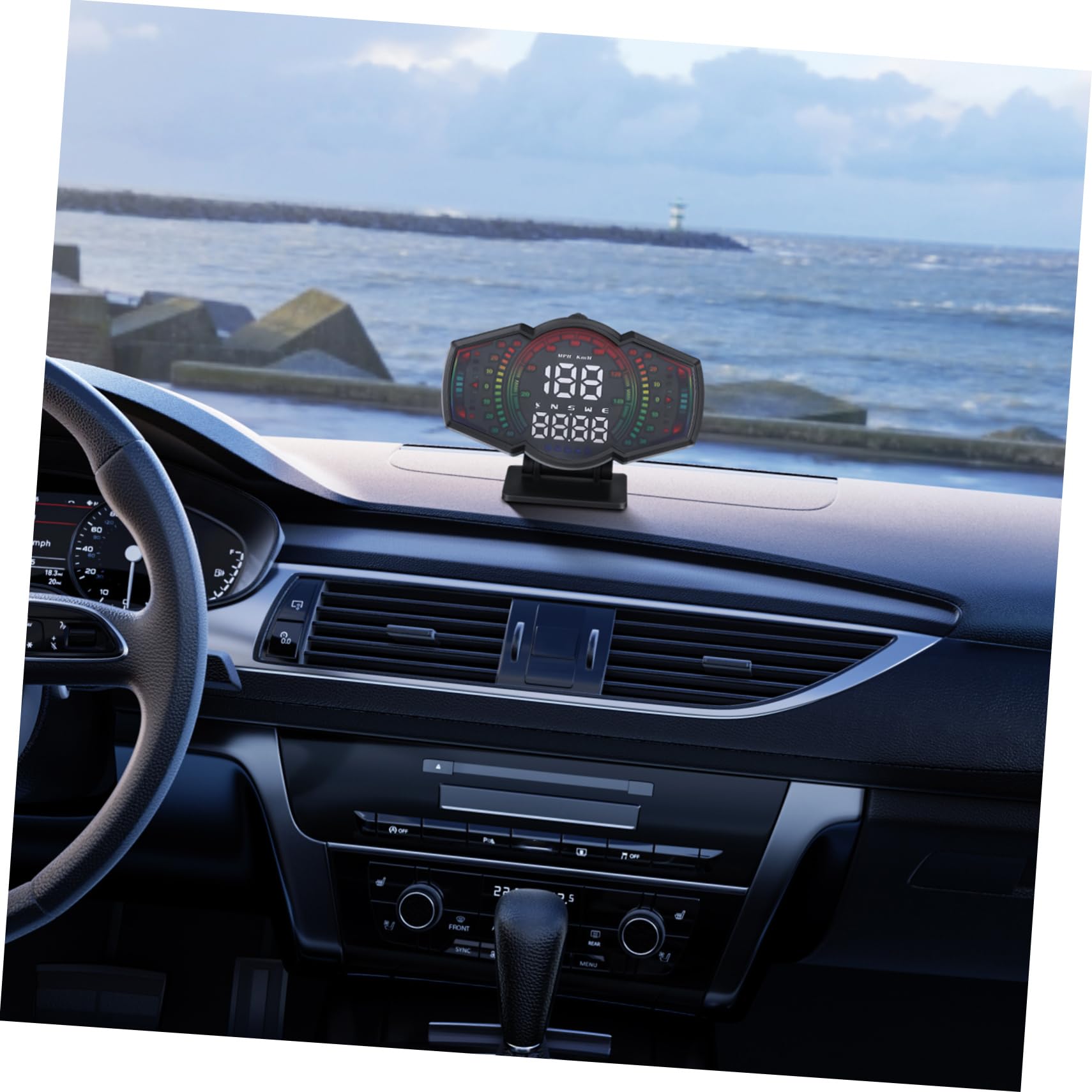 Velocímetro GPS G18 para Coche, Pantalla Digital Grande