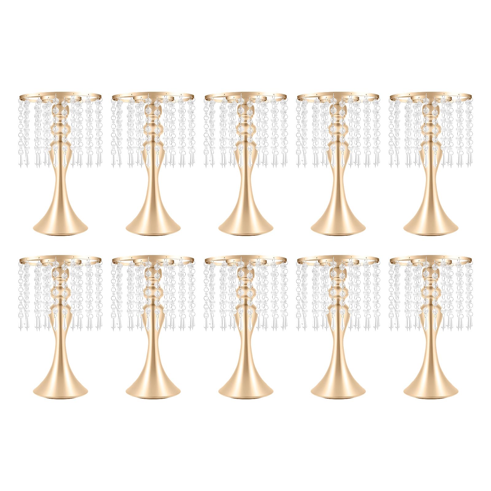 Soporte para boda mesa piezas centrales y decoración de aniversarios con jarrones de cristal