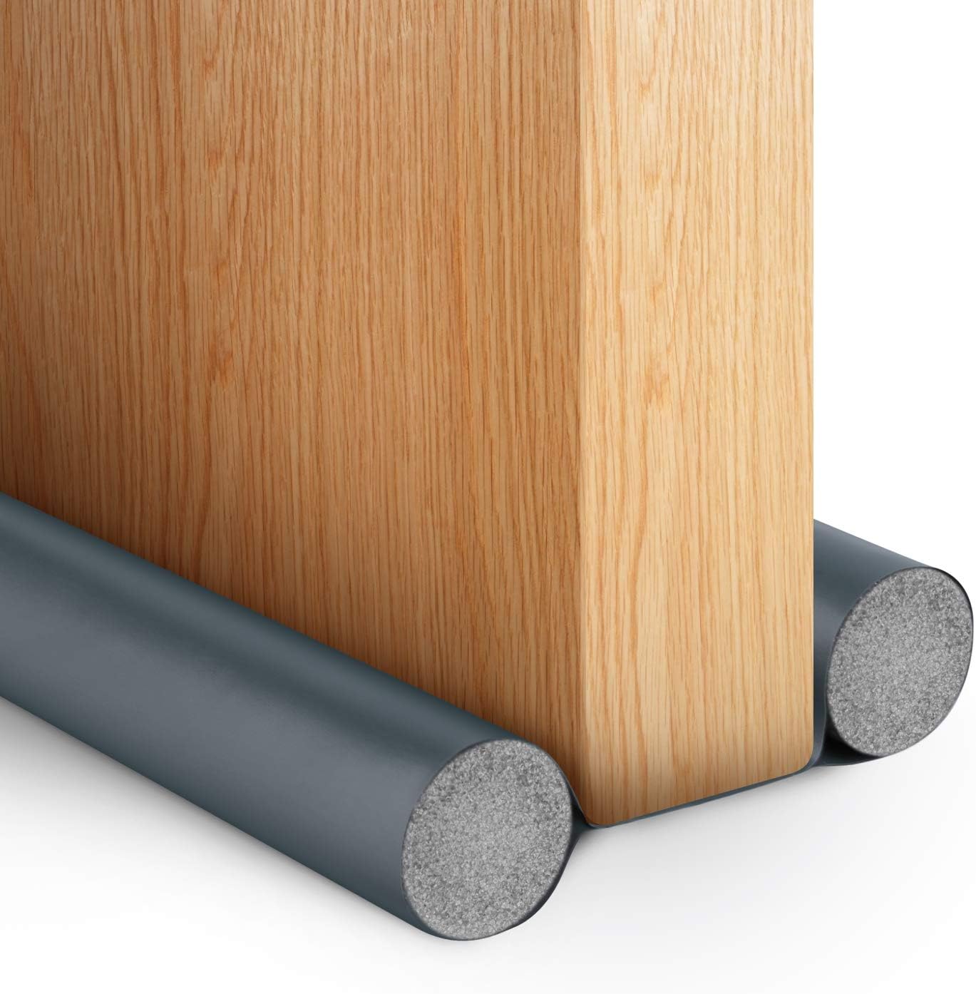 PHYOPUS 2 Pack Door Draft Stopper,Under Door Draft Blocker,Noise Sound Light Smell Blocker for Doors and Windows