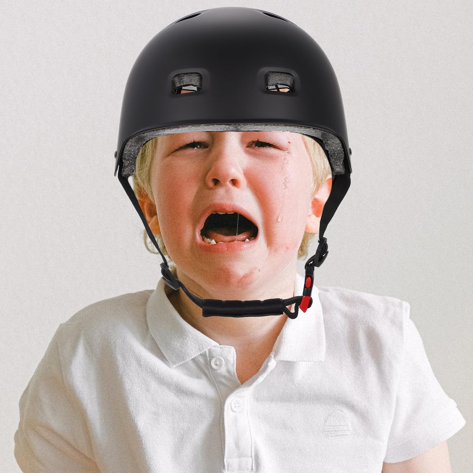 Casco para Patinaje en Línea Abs Negro para Adulto