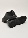Titas Uniform School Shoes for Big Kids Boys with PVC | Quick-Wear | Stylish & Lightweight | Comfortable Footbed | Black | Size- 7 | Age Group - 15-16 Years gallery image