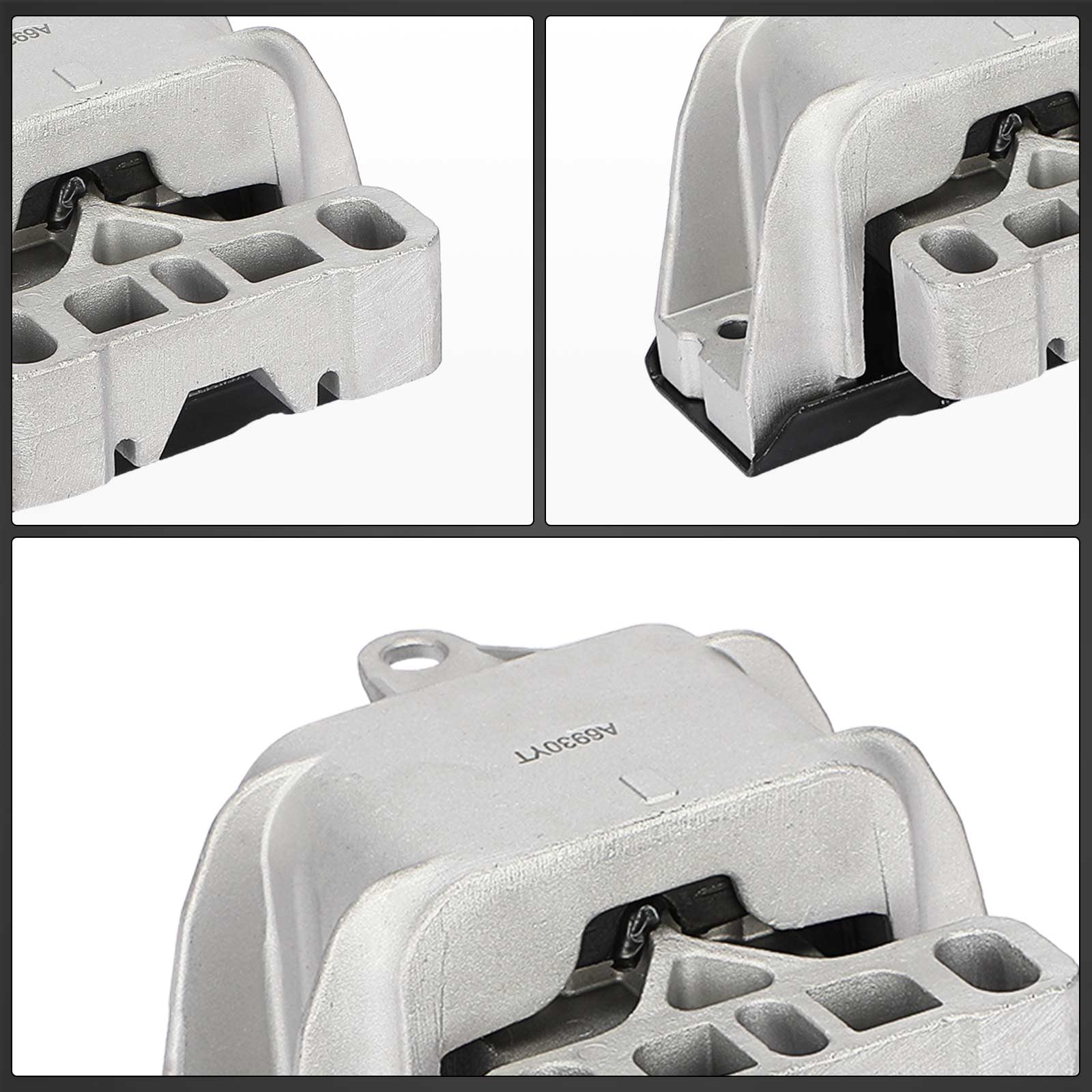 Frankberg 1x Motorlager Hinten + 1x Schaltgetriebe Getriebelager Kompatibel mit Golf IV 1J1 1.4L-2.3L 1997-2005 A3 8L1 1.6L 1.8L 1996-2003 Replace# 1J0199851AA