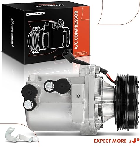 Miniatura 8 de A-Premium Compresor de aire acondicionado de CA con embrague compatible con Subaru Outback, Legacy, 2005 2006 2007 2008 2009, 2.5L
