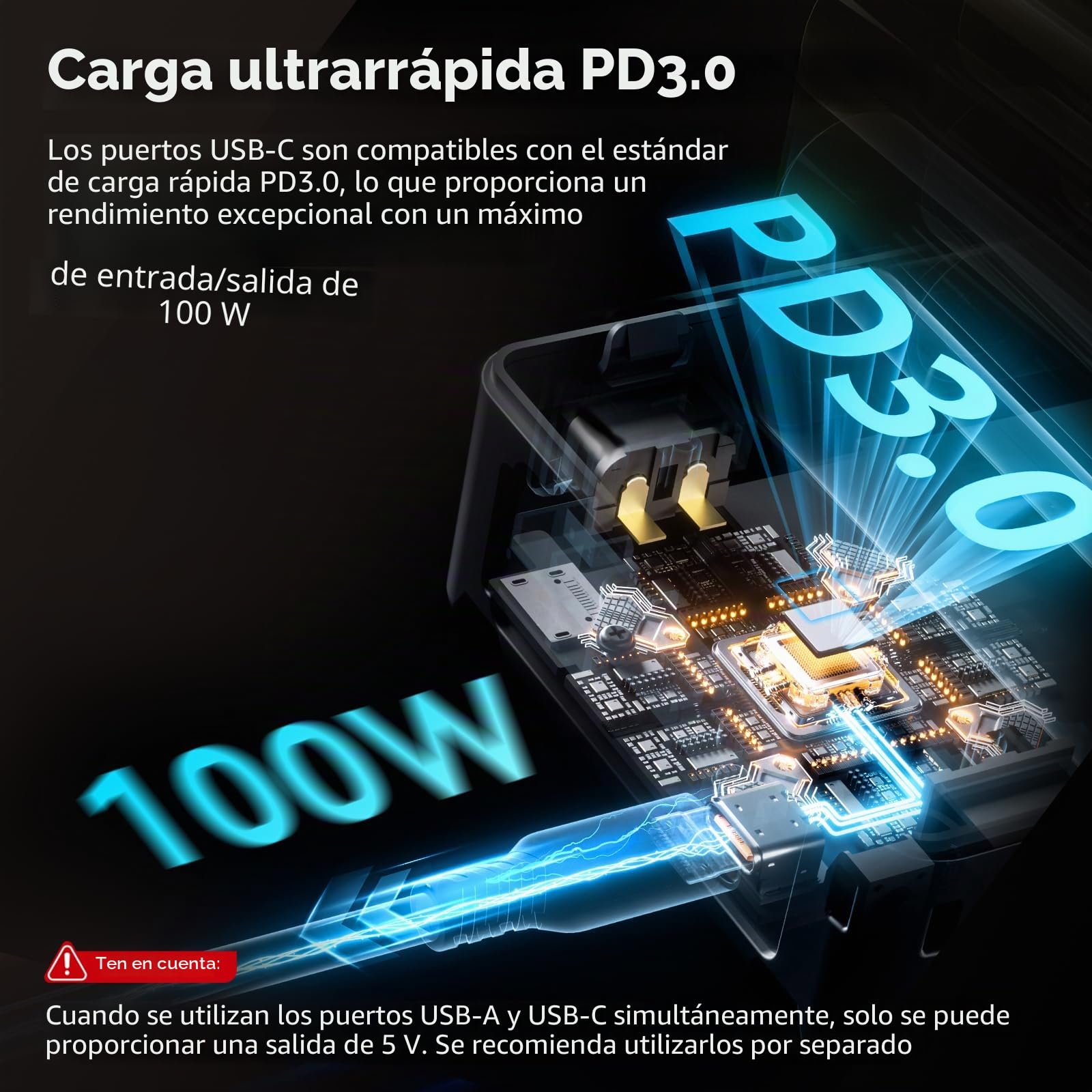 SMALLRIG Batería V-Mount VB99, Battery Mini V-Mount de 99 Wh/6800 mAh con Carga Rápida PD 100 W USB-C, con Placa de Batería V-Mount, Batería V-Mount y Placa para Cámara DSLR, Trípode - 5048