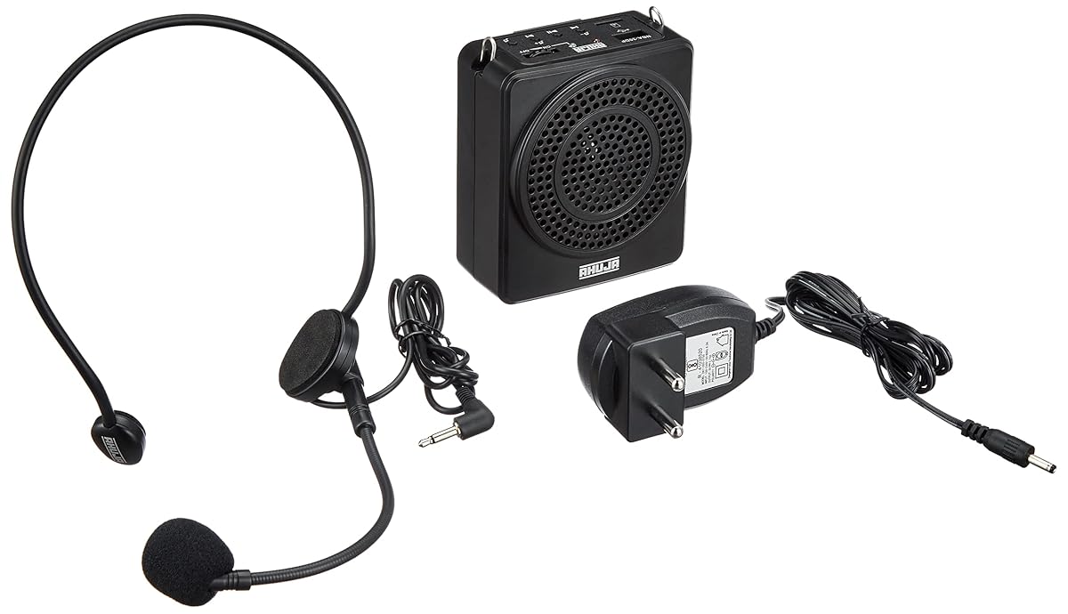 Ahuja Portable PA Neckband System NBA-20Dp Rechargeable with 1 Neckband Mic