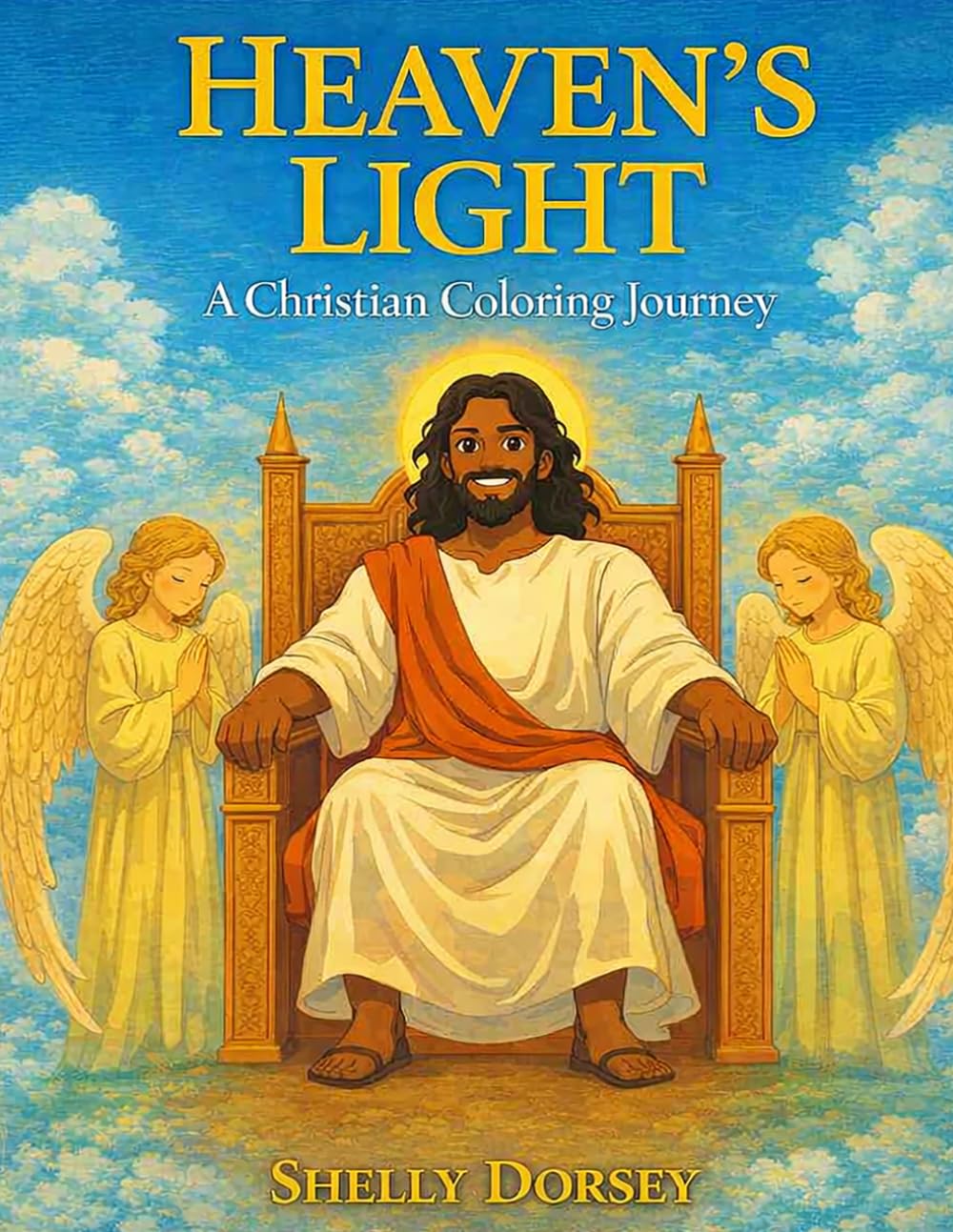 Heaven's Light: A Christian Coloring Journey