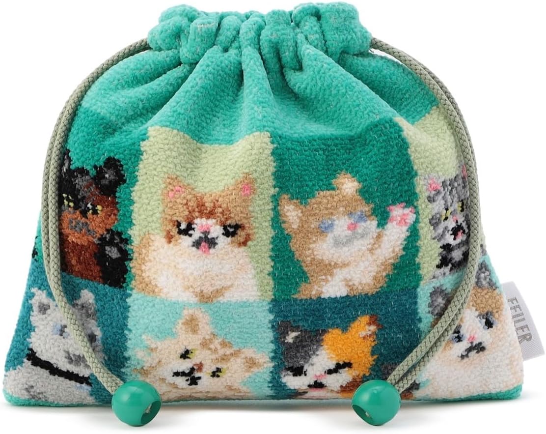 Amazon | 【1J3125127083240】ルック！マイキャット 巾着 MCT-257083