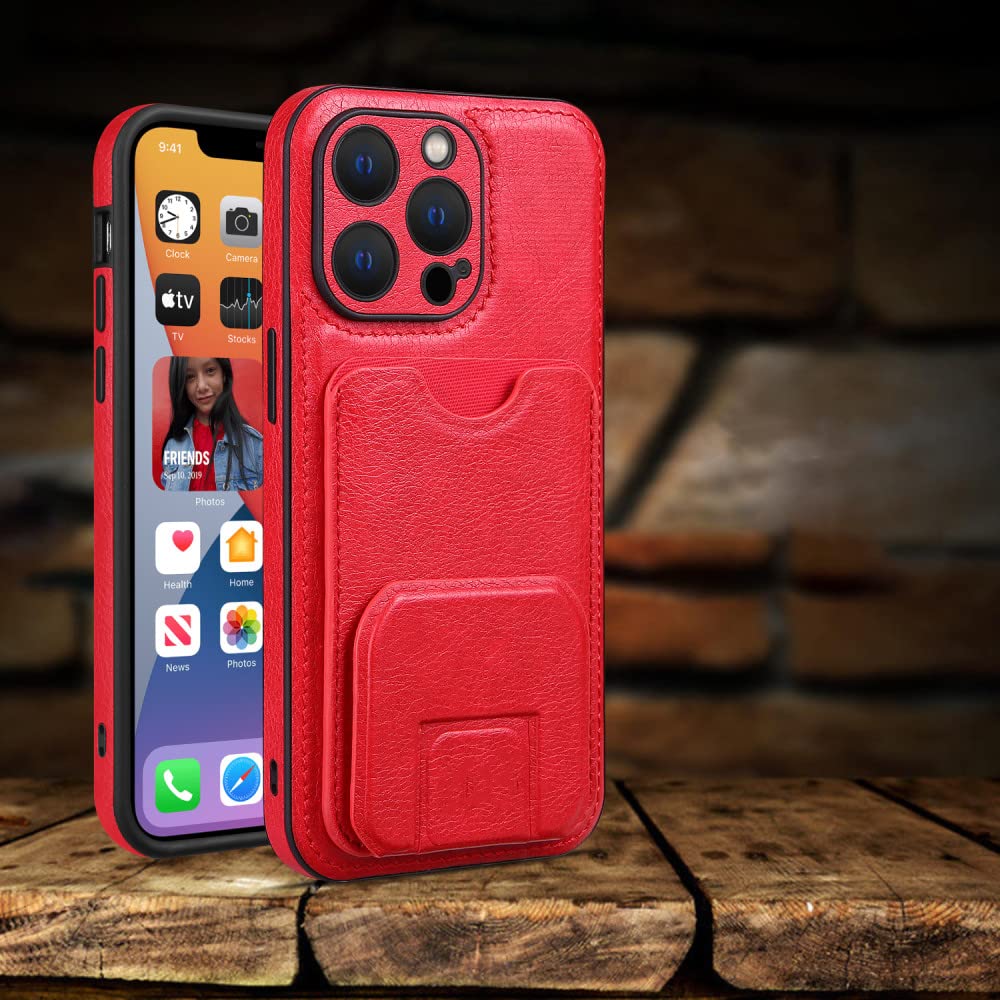 Housse de protection pour iPhone idéale pour voyager léger en rouge - 6