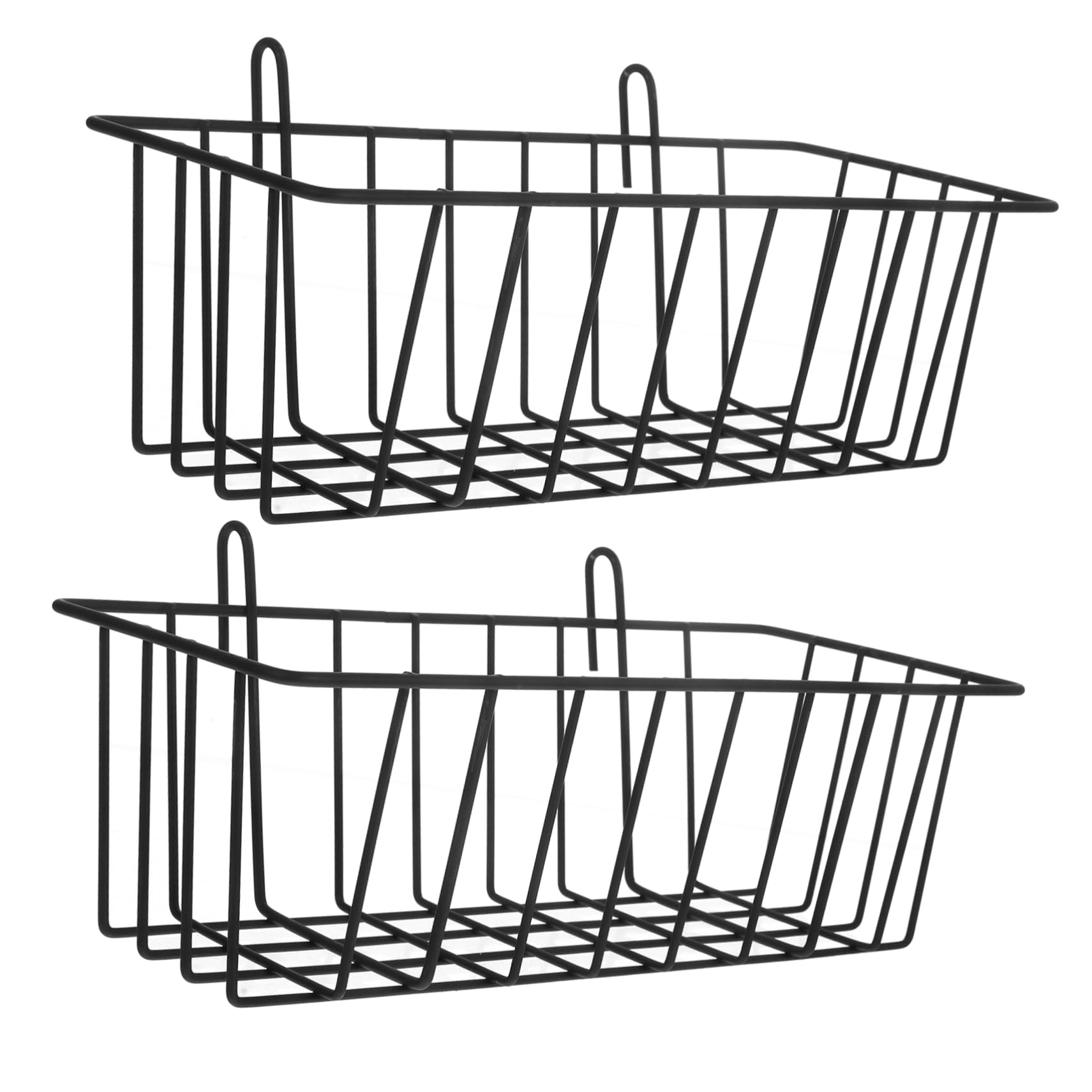 Râtelier à Foin pour Lapin, Lot de 2, Fer Noir, pour Cage | Hamster Compatible, Format Compact, Rangement Facile, Accessoire D’alimentation pour Petits Animaux
