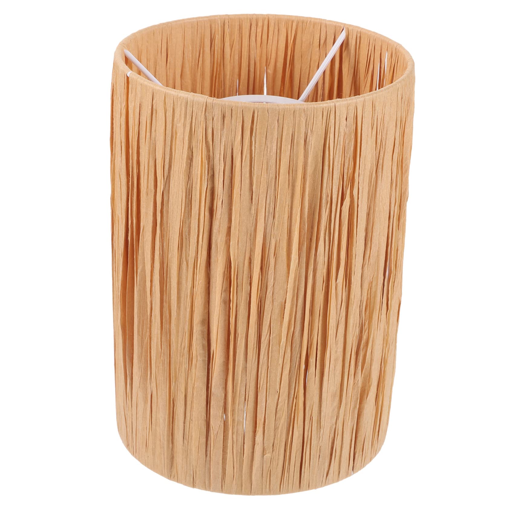 WOONEKY Large Paper Lampshade for Table Lamp and Floor Light with Easy Installation and Softens Light, Elegant and Simple Design Suitable for Living Room and Bedroom