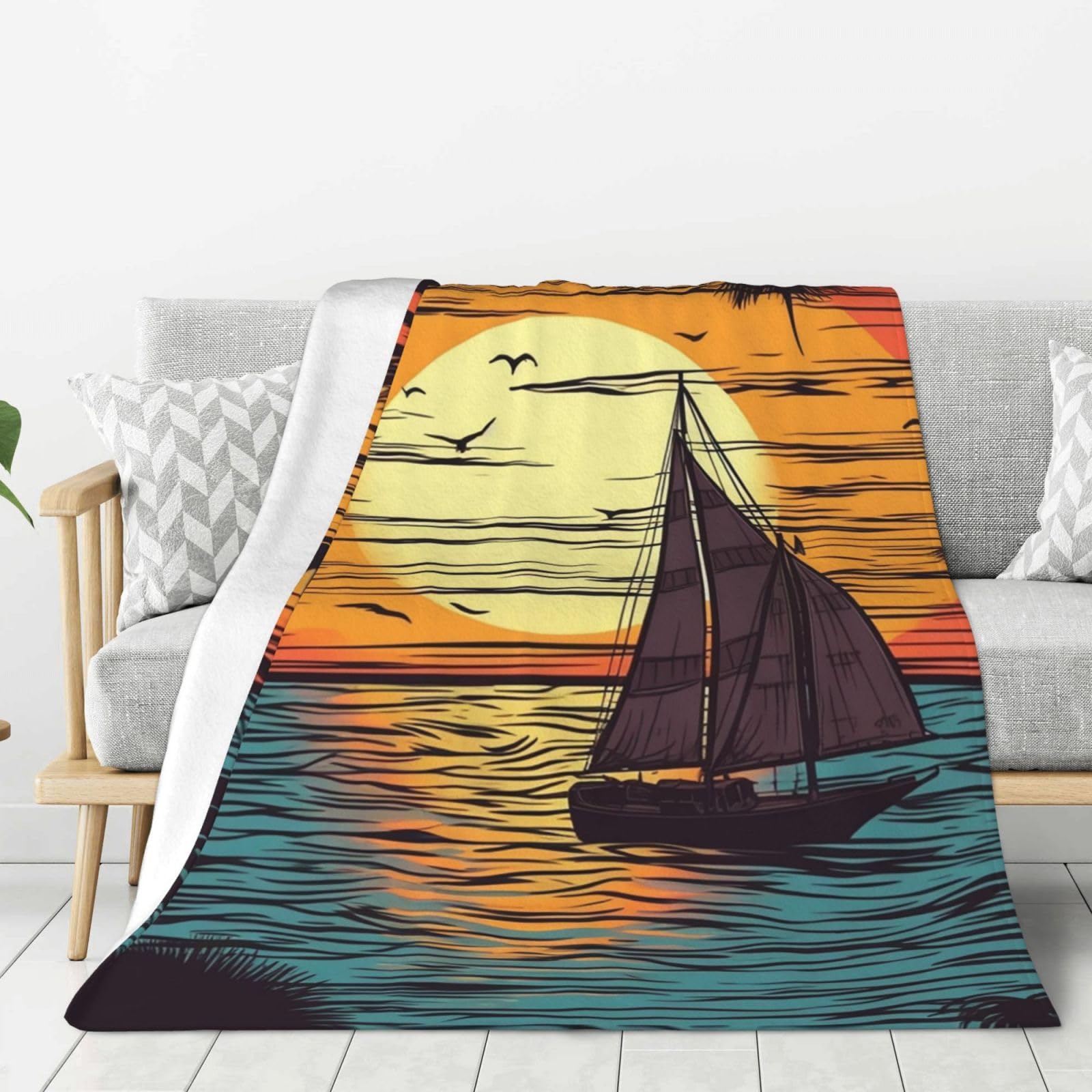 Couverture en flanelle de qualité supérieure lit et sofa d'exception
