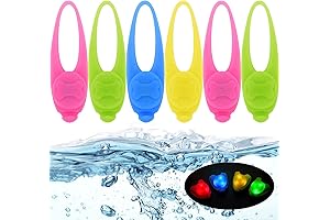 Weewooday 6PCS Pet Safety Lights for Night Visibility