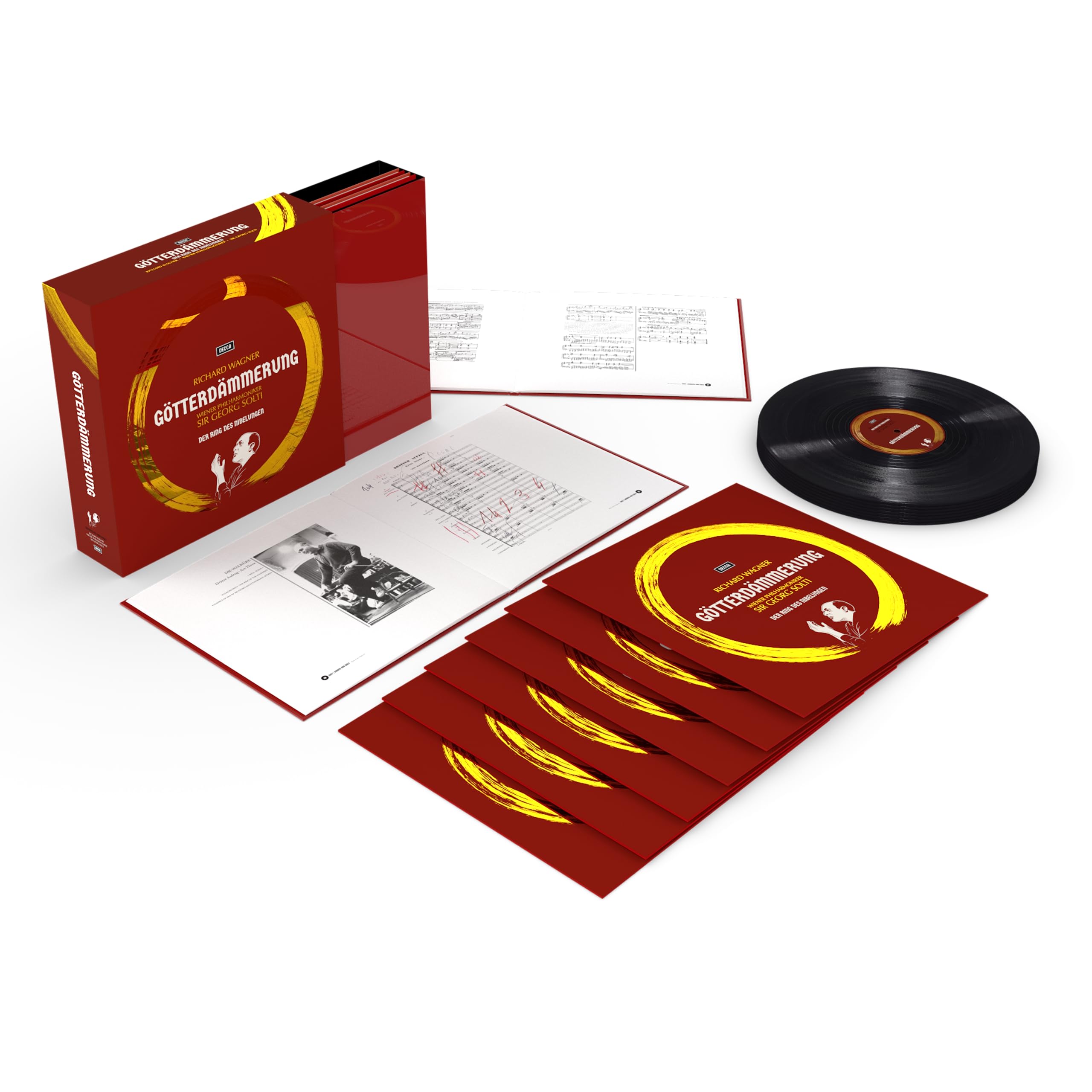 Richard Wagner: Der Ring des Nibelungen (Georg Solti) - Part 4 " Götterdämmerung" (180g Vinyl / halfspeed-Verfahren)