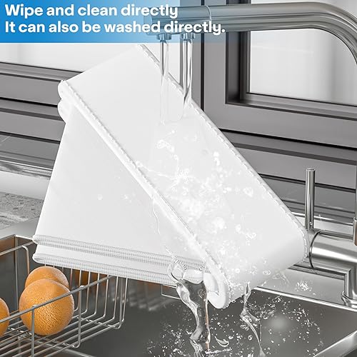 Miniatura 5 de Organizador clásico de cuero para ropa interior, cajón, divisores de armario, 64 celdas (16+24+24) caja de almacenamiento de cuero plegable para