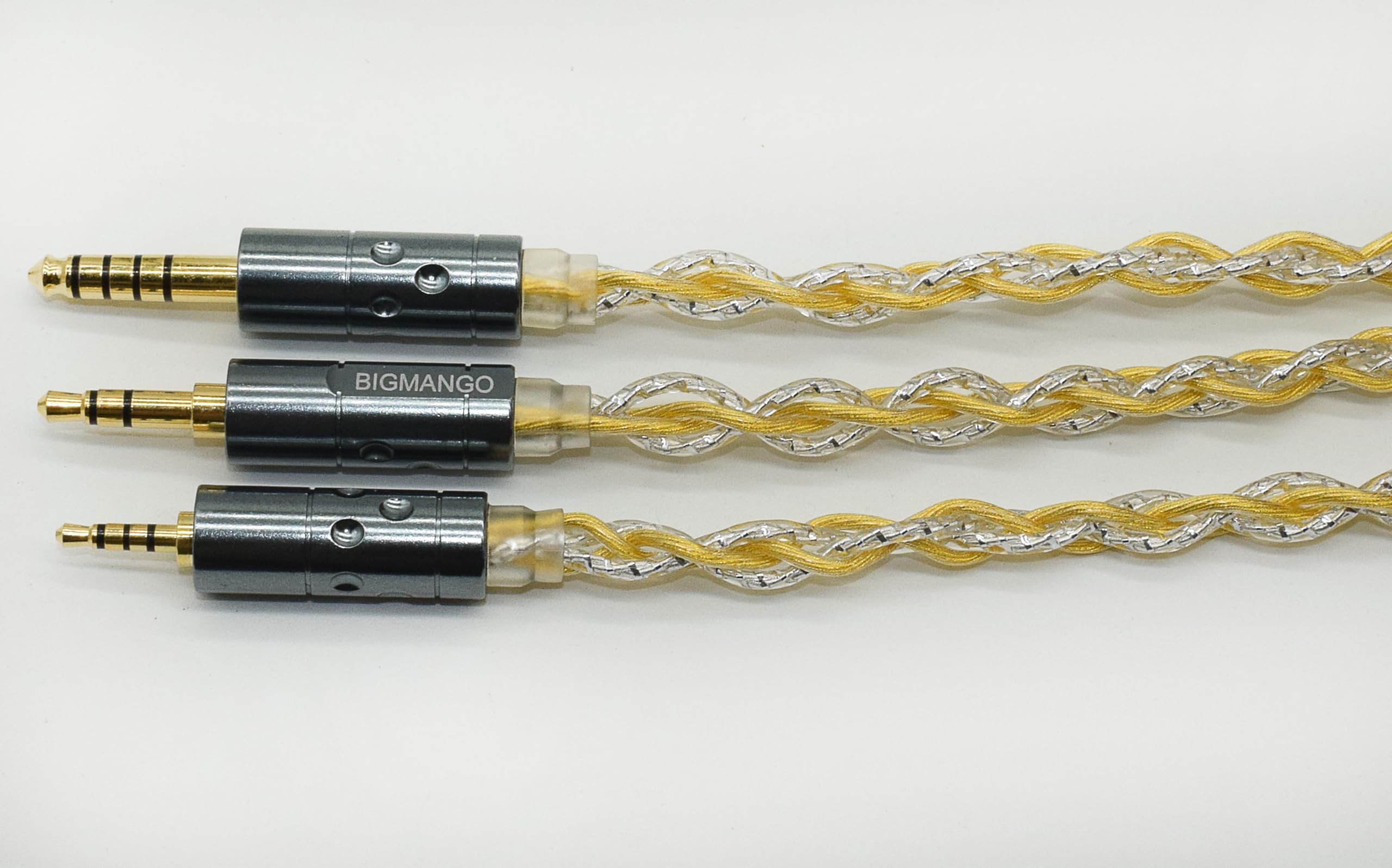 Amazon | 【BIGMANGO-Undine】MMCX3.5mm金メッキ+銀メッキ+銀箔