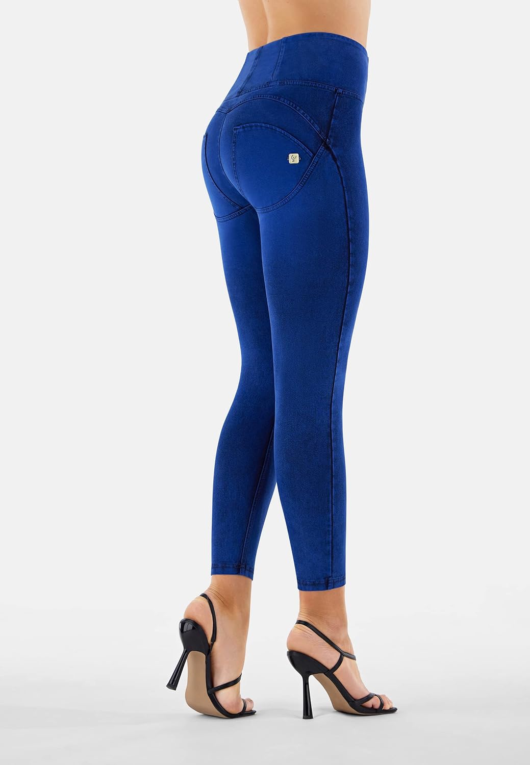 FREDDY WR.UP Denim High Waisted Petite Length | Shaping & Lifting Women's Pants | Italian Designed Skinny Jeans for Women